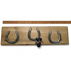 Custom Poplar and Horseshoe Wall Hanger key rack, jewelry rack, wall organizer   153139520250